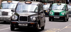 London taxi accident